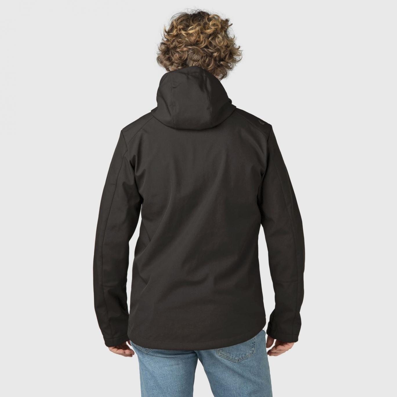 Details about   Brunotti Softshell Jacket Ski Jacket Black Windproof Resistant 